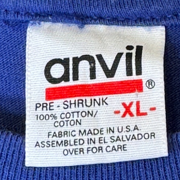 anvil | VTG Floral Center Focal Point Alaska Destination Unisex Crewneck Tee - Picture 7 of 8